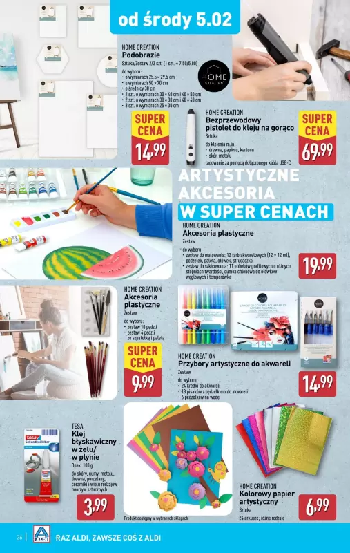 Aldi - gazetka promocyjna Pełny katalog! od poniedziałku 03.02 do soboty 08.03 - strona 26