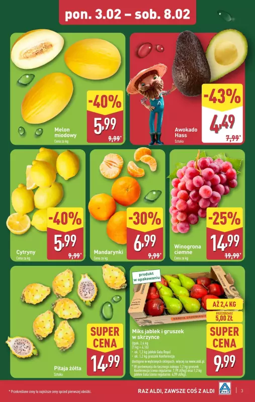 Aldi - gazetka promocyjna Pełny katalog! od poniedziałku 03.02 do soboty 08.02 - strona 3