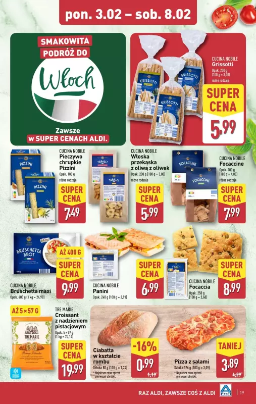 Aldi - gazetka promocyjna Pełny katalog! od poniedziałku 03.02 do soboty 08.02 - strona 19