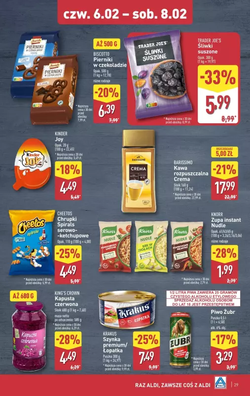 Aldi - gazetka promocyjna Pełny katalog! od poniedziałku 03.02 do soboty 08.03 - strona 29