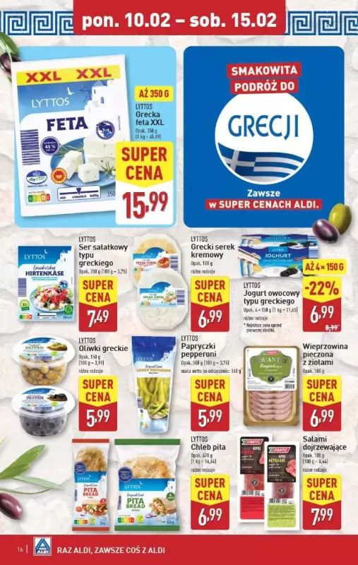 Aldi - gazetka promocyjna Pełny katalog od poniedziałku 10.02 do soboty 15.02 - strona 16