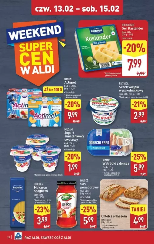 Aldi - gazetka promocyjna Pełny katalog od poniedziałku 10.02 do soboty 15.02 - strona 28