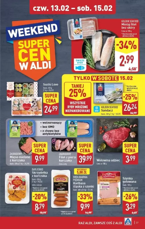 Aldi - gazetka promocyjna Pełny katalog od poniedziałku 10.02 do soboty 15.02 - strona 27