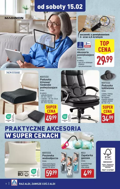 Aldi - gazetka promocyjna Aldi ma to coś! od środy 12.02 do soboty 15.02 - strona 8