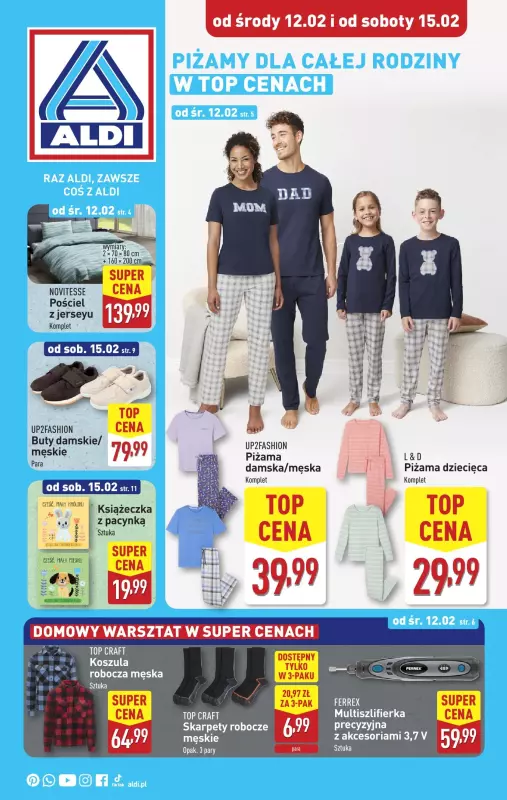 Aldi - gazetka promocyjna Aldi ma to coś! od środy 12.02 do soboty 15.02