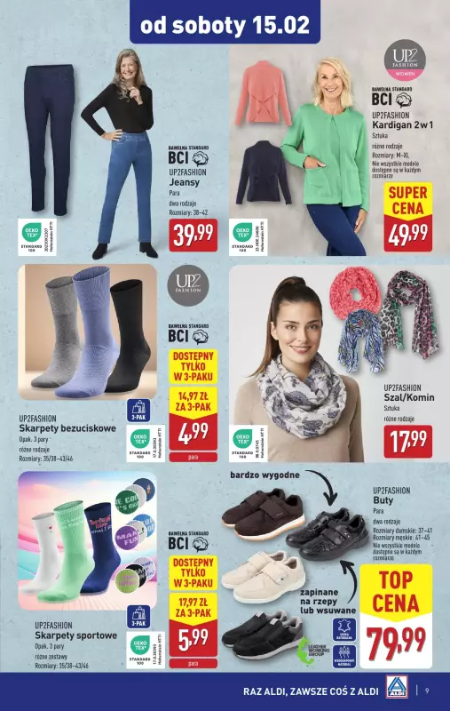 Aldi - gazetka promocyjna Aldi ma to coś! od środy 12.02 do soboty 15.02 - strona 9