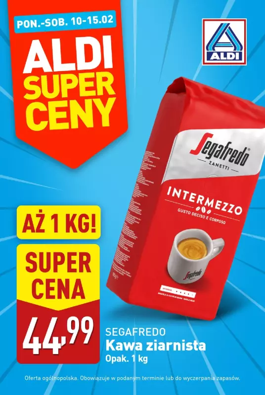 Aldi - gazetka promocyjna Super ceny w Aldi! od poniedziałku 10.02 do soboty 15.02