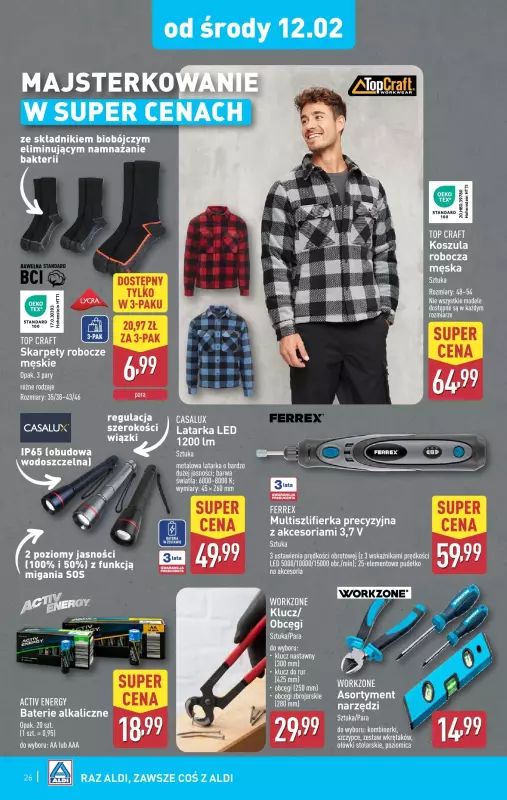 Aldi - gazetka promocyjna Pełny katalog od poniedziałku 10.02 do soboty 15.02 - strona 26