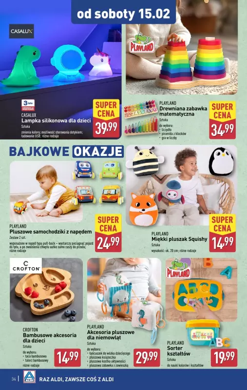 Aldi - gazetka promocyjna Pełny katalog od poniedziałku 10.02 do soboty 15.02 - strona 34