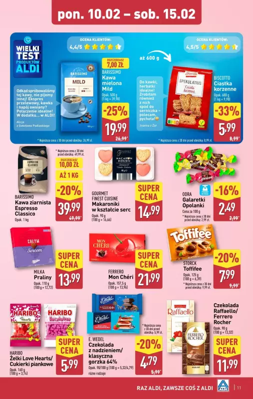 Aldi - gazetka promocyjna Pełny katalog od poniedziałku 10.02 do soboty 15.02 - strona 11