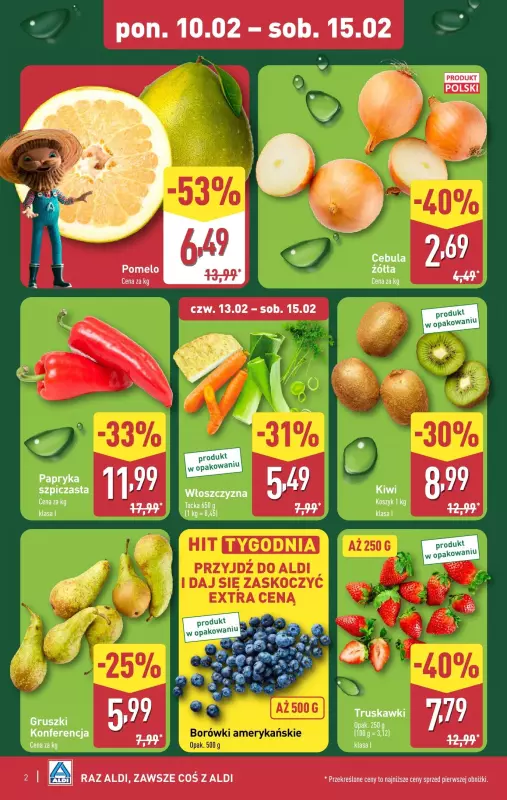 Aldi - gazetka promocyjna Pełny katalog od poniedziałku 10.02 do soboty 15.02 - strona 2