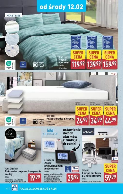 Aldi - gazetka promocyjna Pełny katalog od poniedziałku 10.02 do soboty 15.02 - strona 24