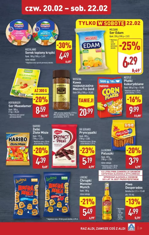 Aldi - gazetka promocyjna Pełny katalog od poniedziałku 17.02 do soboty 22.02 - strona 29