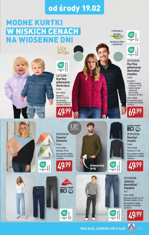 Aldi - gazetka promocyjna Pełny katalog od poniedziałku 17.02 do soboty 22.02 - strona 23