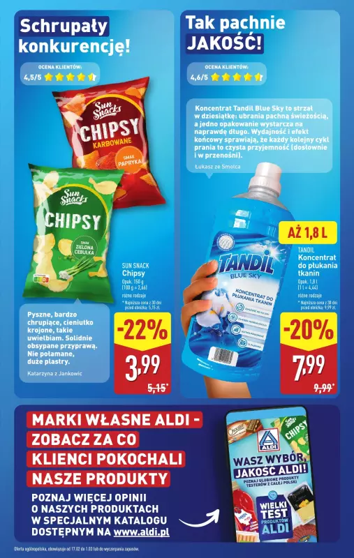 Aldi - gazetka promocyjna Pełny katalog od poniedziałku 17.02 do soboty 22.02 - strona 11