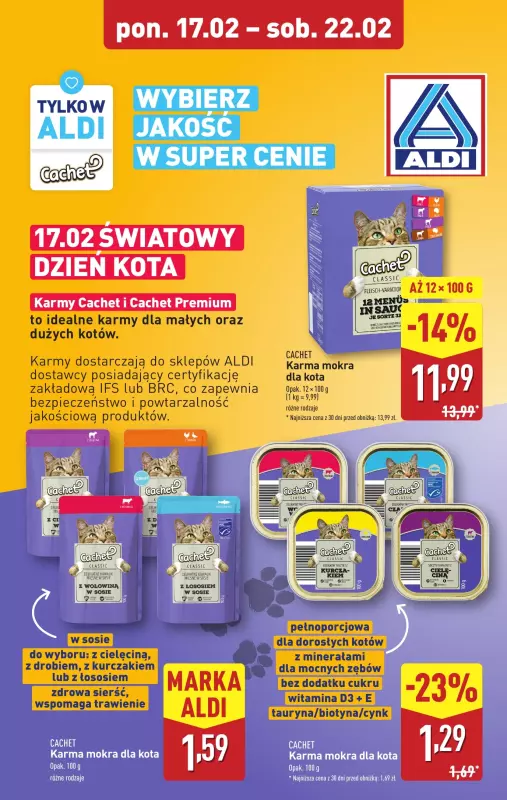 Aldi - gazetka promocyjna Pełny katalog od poniedziałku 17.02 do soboty 22.02 - strona 20