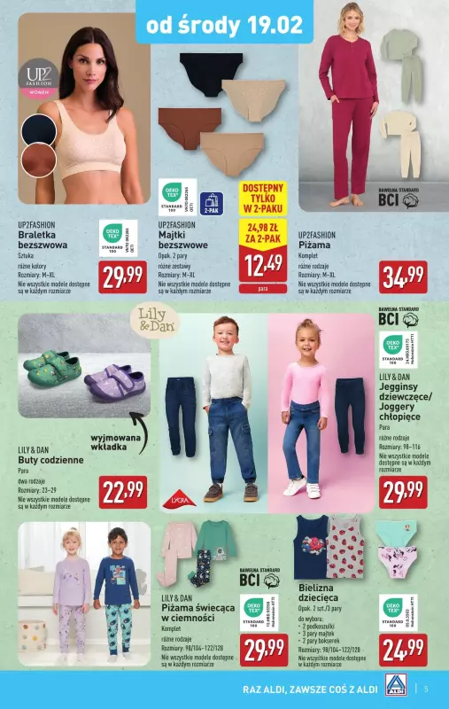 Aldi - gazetka promocyjna Aldi ma to coś! od poniedziałku 17.02 do soboty 22.02 - strona 5