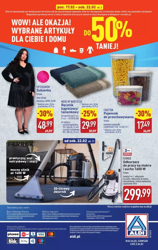 Aldi - gazetka promocyjna Aldi ma to coś! od poniedziałku 17.02 do soboty 22.02 - strona 14