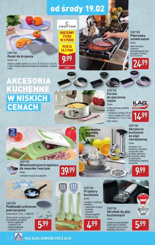 Aldi - gazetka promocyjna Aldi ma to coś! od poniedziałku 17.02 do soboty 22.02 - strona 6