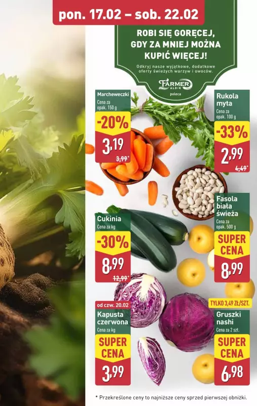 Aldi - gazetka promocyjna Farmer Aldik poleca! od poniedziałku 17.02 do soboty 22.02 - strona 5