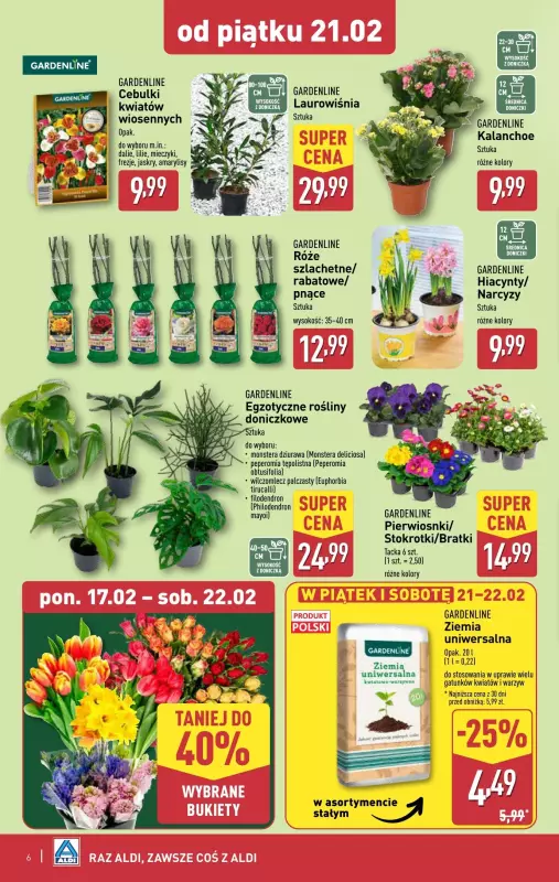 Aldi - gazetka promocyjna Farmer Aldik poleca! od poniedziałku 17.02 do soboty 22.02 - strona 6