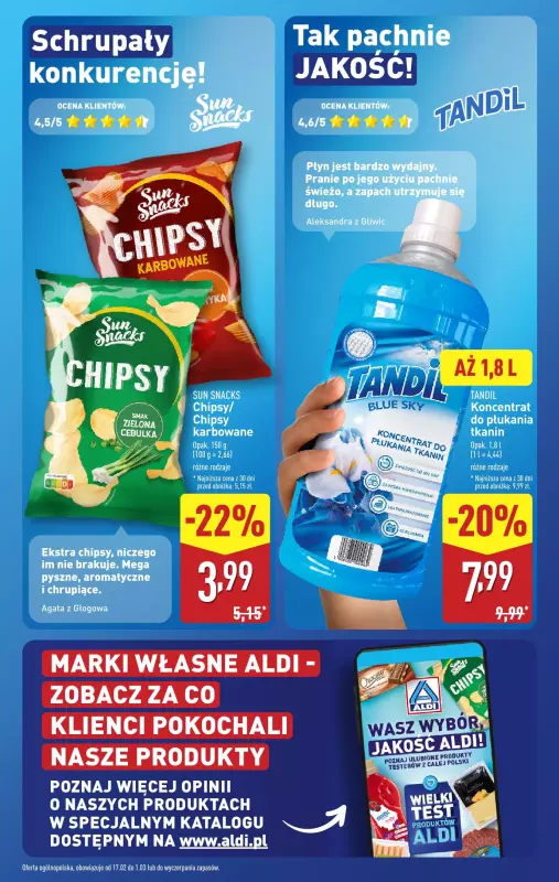 Aldi - gazetka promocyjna Pełny katalog! od poniedziałku 24.02 do soboty 01.03 - strona 9