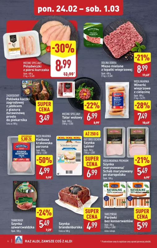 Aldi - gazetka promocyjna Pełny katalog! od poniedziałku 24.02 do soboty 01.03 - strona 6