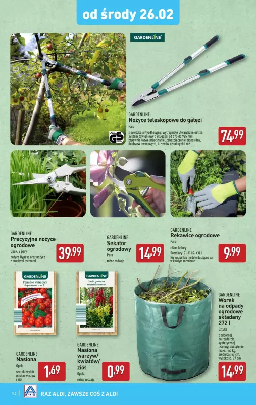 Aldi - gazetka promocyjna Pełny katalog! od poniedziałku 24.02 do soboty 01.03 - strona 24