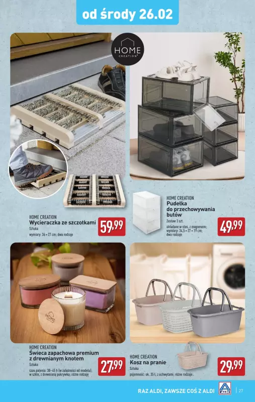 Aldi - gazetka promocyjna Pełny katalog! od poniedziałku 24.02 do soboty 01.03 - strona 27