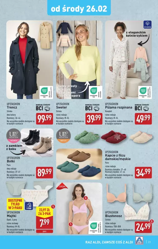 Aldi - gazetka promocyjna Pełny katalog! od poniedziałku 24.02 do soboty 01.03 - strona 23