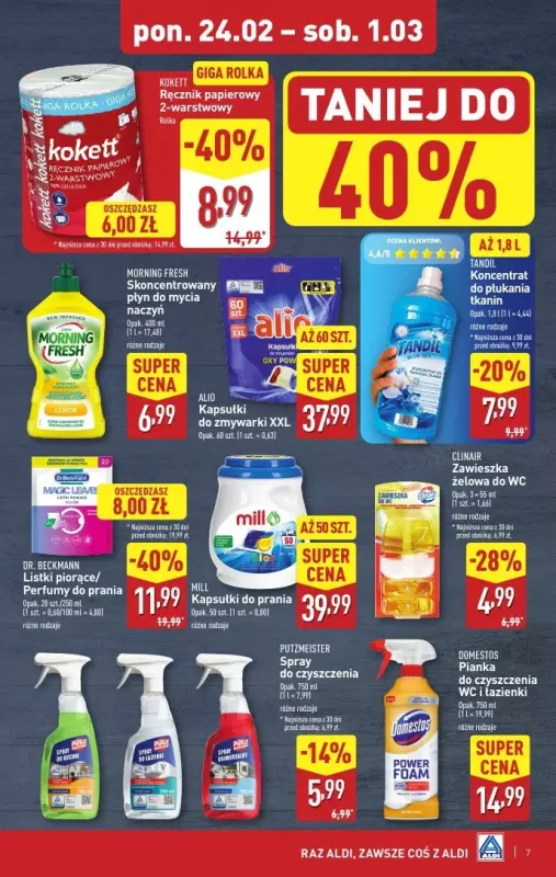 Aldi - gazetka promocyjna Weekend super cen w Aldi! od czwartku 27.02 do soboty 01.03 - strona 7