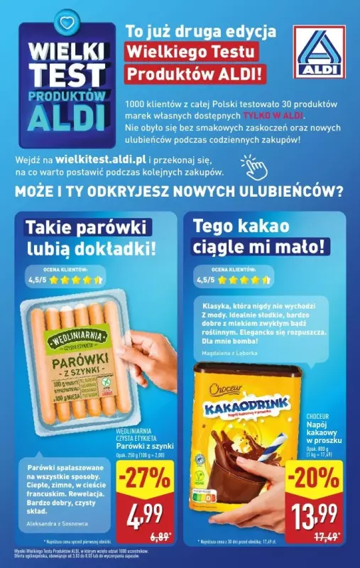 Aldi - gazetka promocyjna Pełny katalog! od poniedziałku 03.03 do soboty 08.03 - strona 10