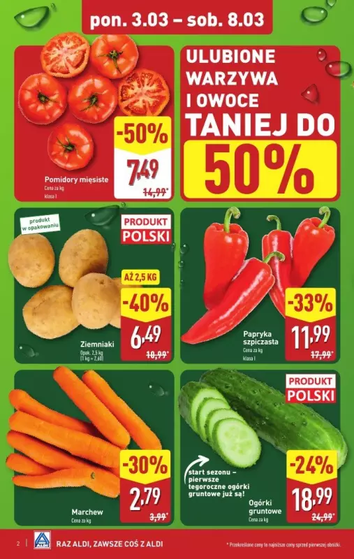 Aldi - gazetka promocyjna Pełny katalog! od poniedziałku 03.03 do soboty 08.03 - strona 2