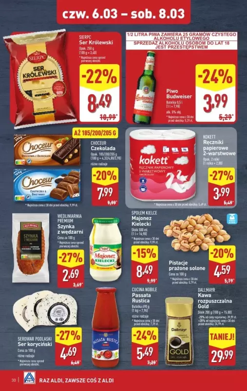 Aldi - gazetka promocyjna Pełny katalog! od poniedziałku 03.03 do soboty 08.03 - strona 30