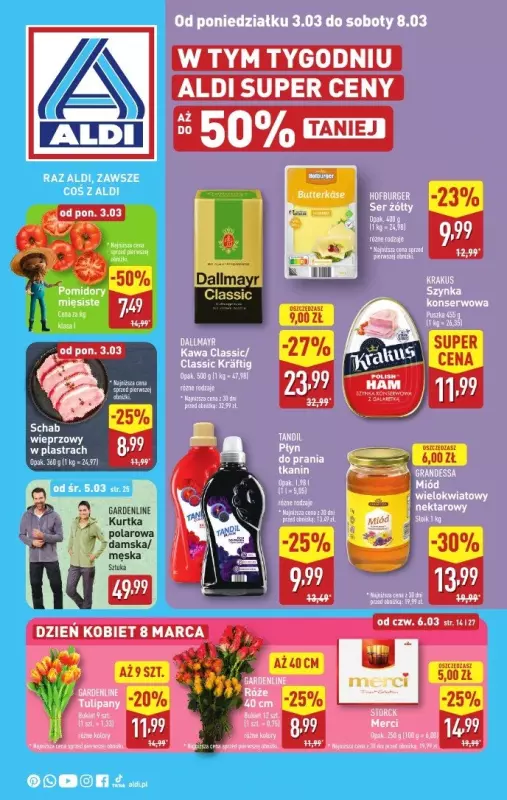 Aldi - gazetka promocyjna Pełny katalog! od poniedziałku 03.03 do soboty 08.03