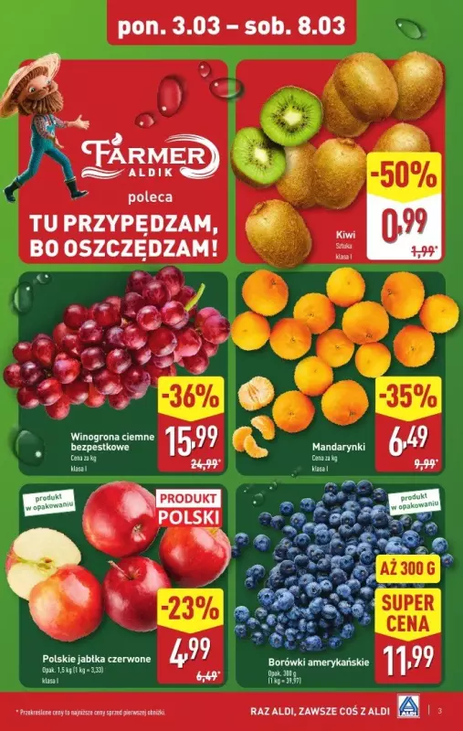 Aldi - gazetka promocyjna Pełny katalog! od poniedziałku 03.03 do soboty 08.03 - strona 3