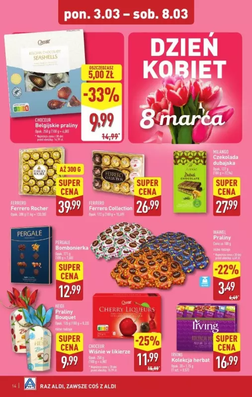 Aldi - gazetka promocyjna Pełny katalog! od poniedziałku 03.03 do soboty 08.03 - strona 14