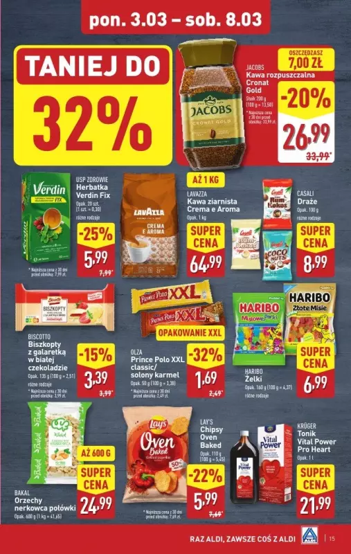 Aldi - gazetka promocyjna Pełny katalog! od poniedziałku 03.03 do soboty 08.03 - strona 15