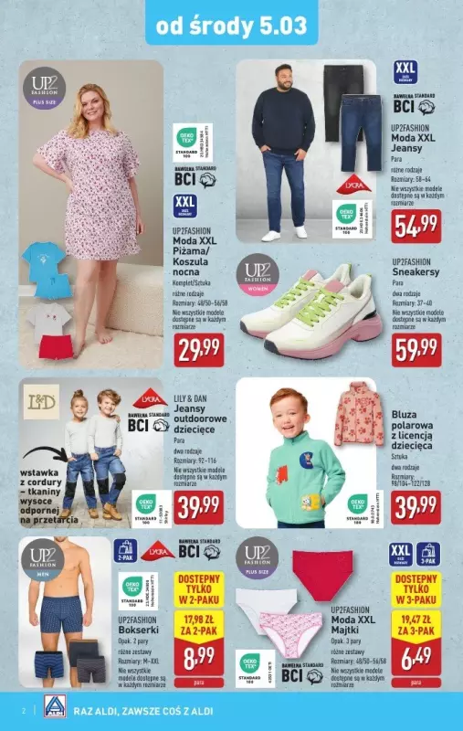 Aldi - gazetka promocyjna Aldi ma to coś! od środy 05.03 do soboty 08.03 - strona 2