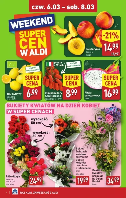 Aldi - gazetka promocyjna Weekend super cen w Aldi! od czwartku 06.03 do soboty 08.03 - strona 4