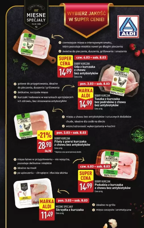 Aldi - gazetka promocyjna Mięsne specjały od poniedziałku 03.03 do soboty 08.03 - strona 2