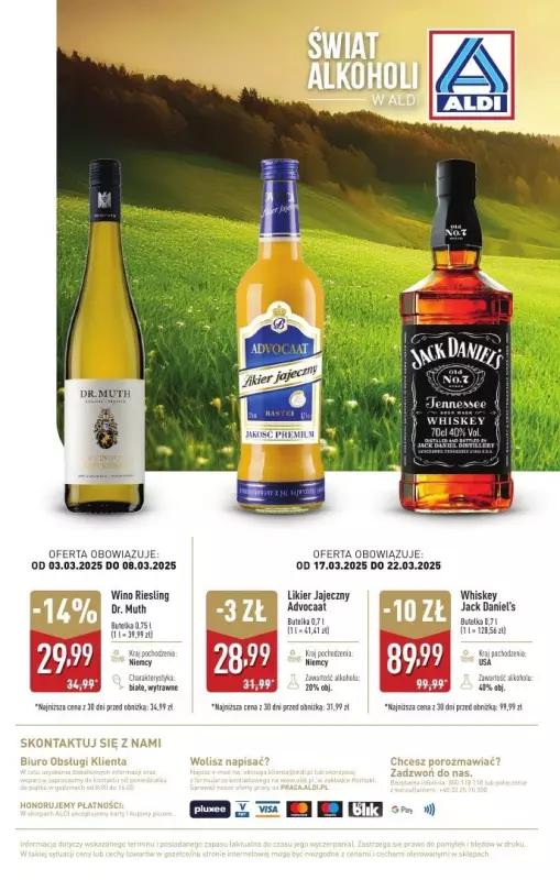 Aldi - gazetka promocyjna Świat alkoholi w Aldi od poniedziałku 03.03 do soboty 29.03 - strona 15