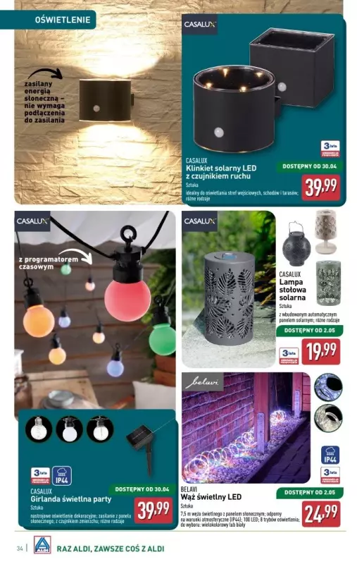 Aldi - gazetka promocyjna Katalog ogrodowy od środy 05.03 do soboty 08.03 - strona 34