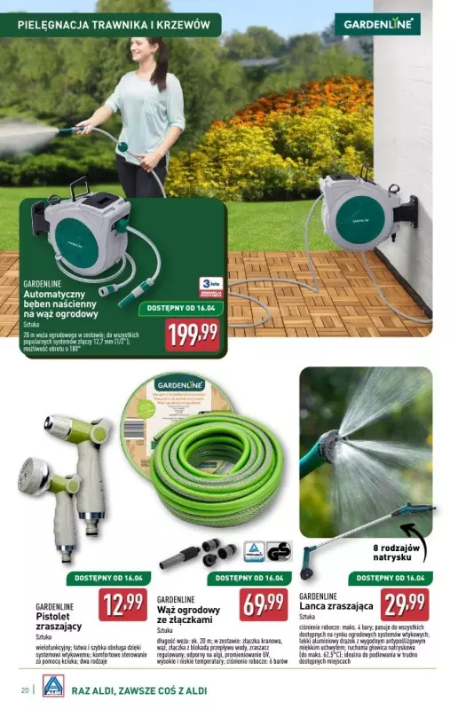 Aldi - gazetka promocyjna Katalog ogrodowy od środy 05.03 do soboty 08.03 - strona 20