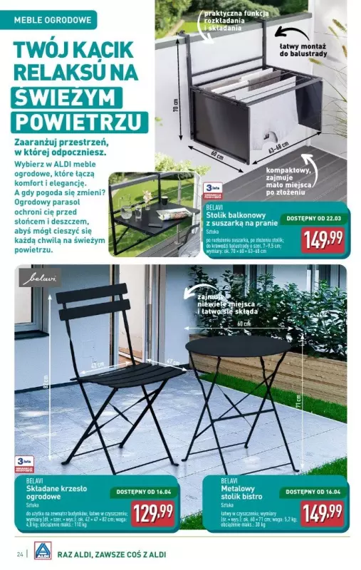 Aldi - gazetka promocyjna Katalog ogrodowy od środy 05.03 do soboty 08.03 - strona 24