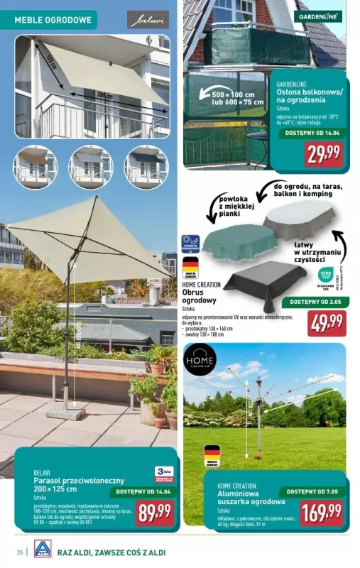 Aldi - gazetka promocyjna Katalog ogrodowy od środy 05.03 do soboty 08.03 - strona 26