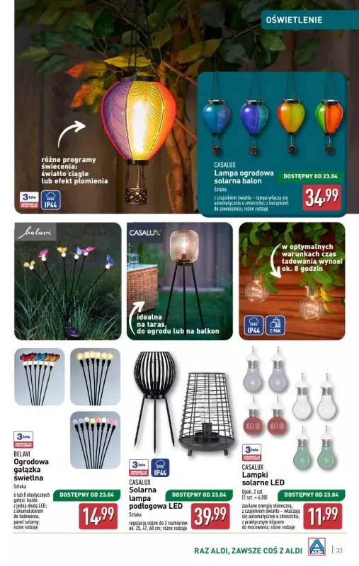 Aldi - gazetka promocyjna Katalog ogrodowy od środy 05.03 do soboty 08.03 - strona 33