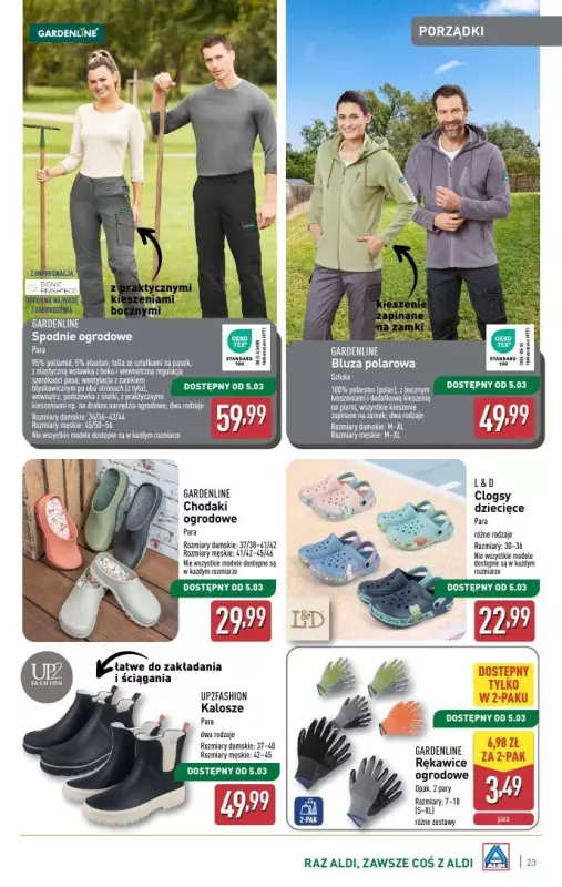 Aldi - gazetka promocyjna Katalog ogrodowy od środy 05.03 do soboty 22.03 - strona 23