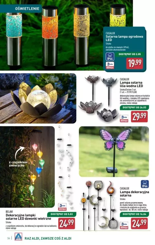 Aldi - gazetka promocyjna Katalog ogrodowy od środy 05.03 do soboty 08.03 - strona 36