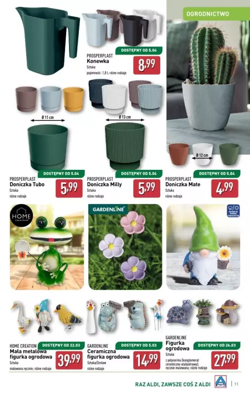 Aldi - gazetka promocyjna Katalog ogrodowy od środy 05.03 do soboty 08.03 - strona 11